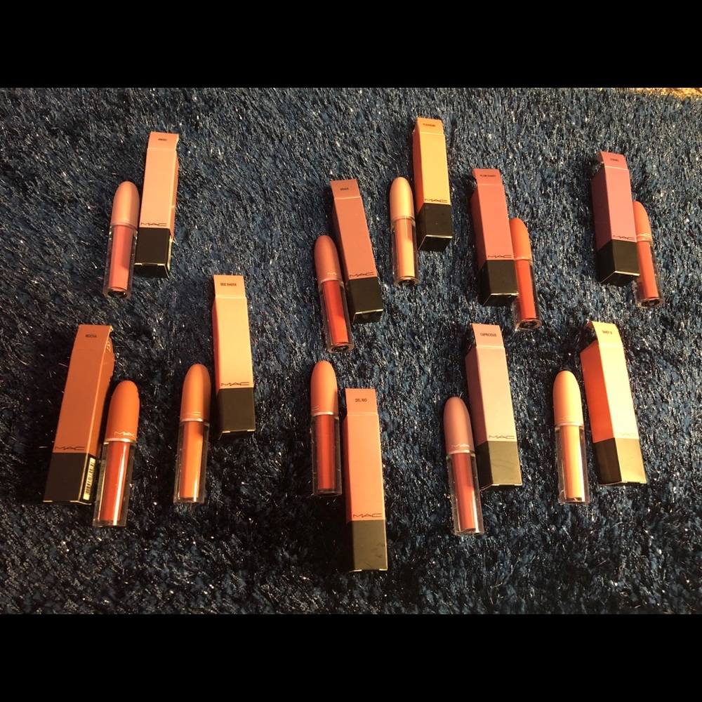 MAC Lipstick 10 colors